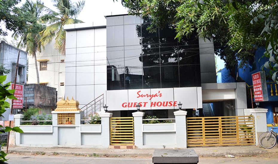 Suryas Guest House Chennai Exterior foto